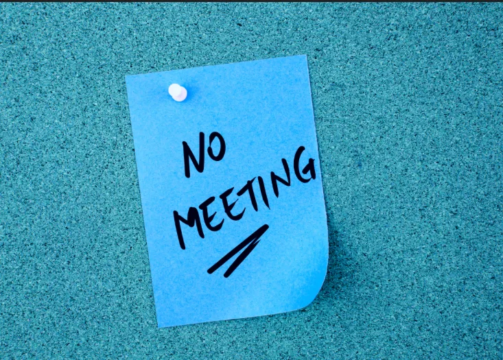 No Meeting in May