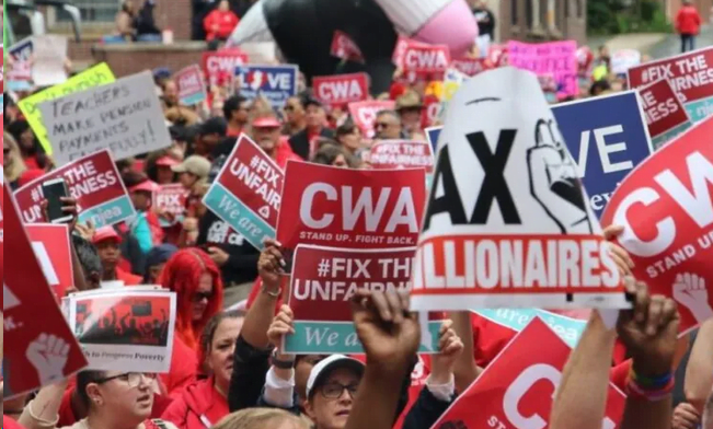 AT&T Southeast is on strike.